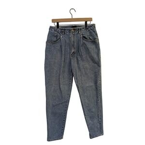 VTG Vintage GAP Jeans Tapered Straight Leg 90's Mom Jeans Rigid‎ Denim 32"